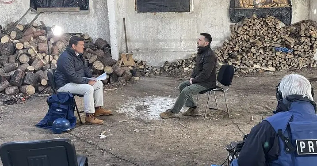 Зеленский дал интервью Fox news